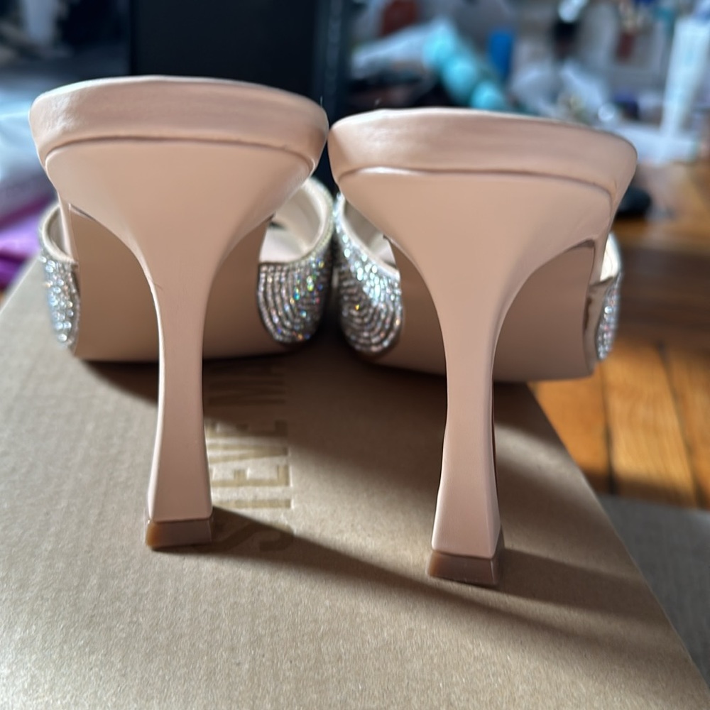 Steve Madden Rhinestone Heels - Picture 4 of 7